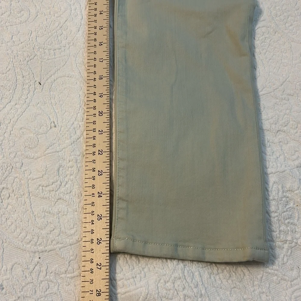 NWT Joes Jeans High Rise straight ankle pants, women’s size 31. Pear green.